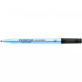 Marker Staedtler Lumocolor Correctable 305 M-9 Feine Spitze Schwarz