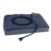Heizbett Glovii GPETH für Hunde und Katzen 580x450x180 mm, Polyesterbezug, rutschfeste Basis