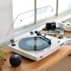 Audio-Technica Automatischer Riemenantrieb-Plattenspieler AT-LP3XBTWH Riemenantrieb, Weiß