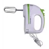 Handmixer ESPERANZA EKM011 — 400 W, 5 Geschwindigkeiten, Turbo, Knethaken und Rührbesen, 220–240 V, weiß/hellgrün