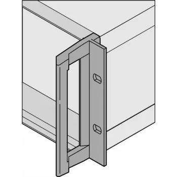 SCHROFF RATIOPAC PRO 19BRACKET W.HANDLE 4U - Rack-Zubehör (24572702)