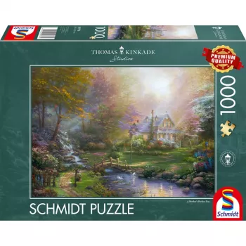 1000-teiliges Puzzle Schmidt Spiele Thomas Kinkade Studios „The Perfect Mother's Day“ – 1000 Stück