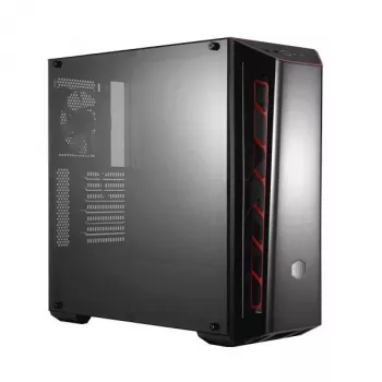 Cooler Master MB520-KGNN-S01 MasterBox 520 Schwarz, ATX, Midi-Tower, randloses transparentes Fenster