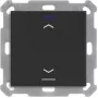 MDT BE-TAL550106.A1 KNX Taster Light 55 1-fach RGBW Schwarz matt Jalousie 1 (BE-TAL550106.A1)