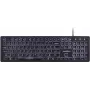 Perixx PERIBOARD-317 DE B kabellose Tastatur Deutsch, QWERTZ Schwarz hintergrundbeleuchtet (PERIBOARD-317 DE B)