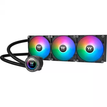 Thermaltake TH420 V2 ARGB Prozessor All-in-One-Flüssigkeitskühler 14 cm Schwarz 1 Stk.