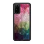 Schutzhülle iKins für Samsung Galaxy S20 – Wasserblumenmuster, schwarz