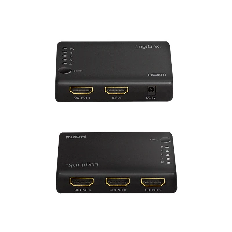 HDMI-Splitter 1x4-Port, 4K/30Hz