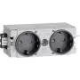 Hager Dado Trunking Plug-In-Modul (B x H x T) 120 x 50 x 61 mm GS20009011 1 Stk. graphitschwarz (RAL 9011) (GS20009011)