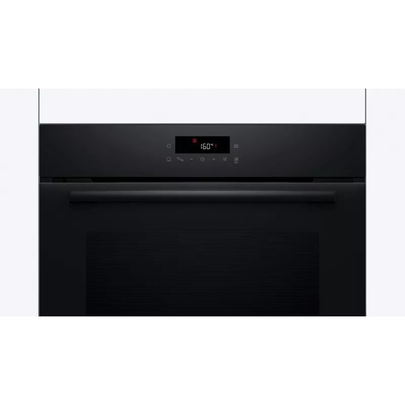 BOSCH Serie 2 HBA571BB4 oven 71 L 3600 W Schwarz + BOSCH HEZ538000 guide rail