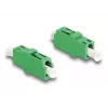 Optical Fiber Coupler LC Simplex female to LC Simplex female APC Grün DeLOCK 87984