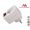 Steckdose MACLEAN AC-Steckdose MCE13 mit Schalter