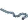 Bachmann Kabel Snake Quadro - flexible Kabeltrasse - 1 m - Schwarz