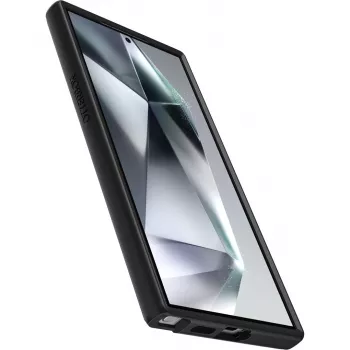 OtterBox Symmetry Hülle für Samsung Galaxy S24 Ultra — schwarz, schlankes Design