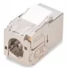 Digitus CAT 6A Kompakt-Keystone-Modul, geschirmt, werkzeuglose Montage, Anschluss, 24 Stück