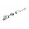 Keystone RJ45 Modul DELOCK 90374 Cat.6A 90° werkzeugfrei