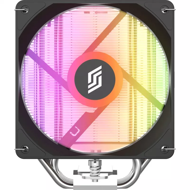 CPU-Kühler Silentware Bora 120 mm, schwarz/silber, Modell BORA