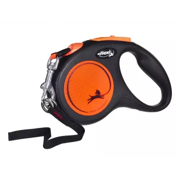 FLEXI neu Neon M - Automatische Hundeleine - 5 m