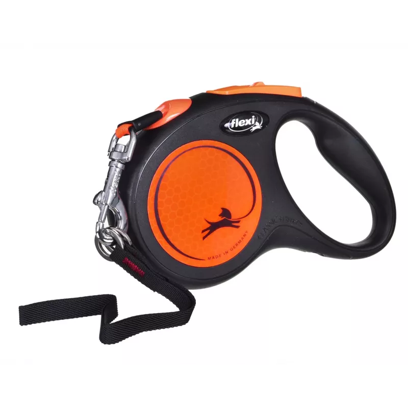 FLEXI neu Neon M - Automatische Hundeleine - 5 m