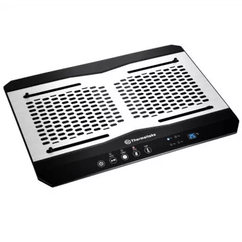 Notebook-Kühlpad THERMALTAKE CL-N002-PL12BL-A mit 12-cm-Lüfter, Aluminium und Kunststoff, 390×277,5×49,3 mm, 1000–1300 U/min
