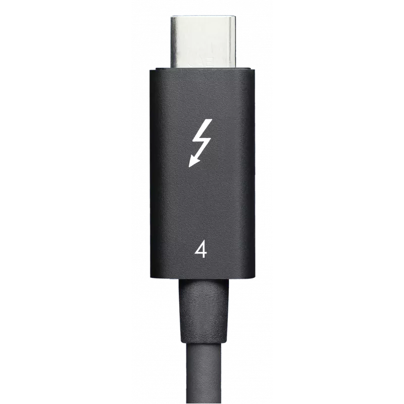 Thunderbolt-Kabel Lenovo 4Z51A40455 — 2 m, 40 Gbit/s, Stecker auf Stecker, schwarz