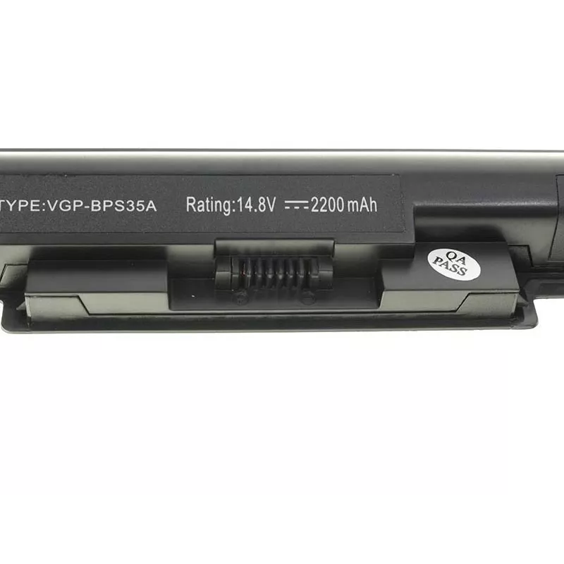 Laptop-Akku Grün Cell SY18 für Sony VAIO Fit 15E / Fit 14E, Li-Ion 14,8 V 2200 mAh, 4 Zellen, schwarz