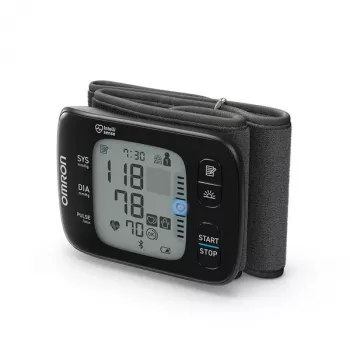 Omron RS7 Intelli IT Handgelenk-Blutdruckmessgerät Automatisch 2 Benutzer