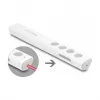 DeLOCK USB-Laser-Presenter, weiß, kabellos, USB-RF-Nano-Empfänger