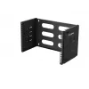 Wandmontage 19 Zoll Rack LANBERG 6U, Tiefe 497x400/240 mm, Modell FB01-5406-10B