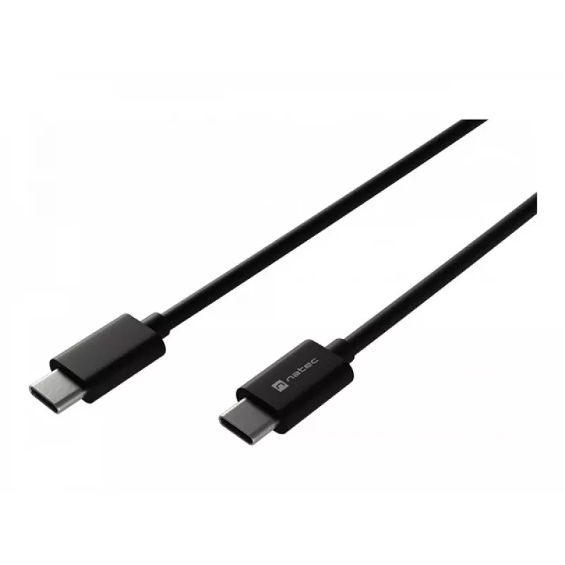 USB-C-zu-USB-C-Kabel NATEC NKA-2146, 1 m, schwarz