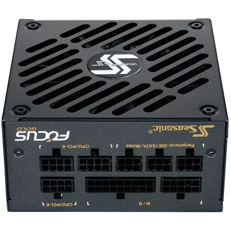 Netzteil Seasonic FOCUS SGX-650, 650 W, 20+4-Pin-ATX, SFX, Schwarz