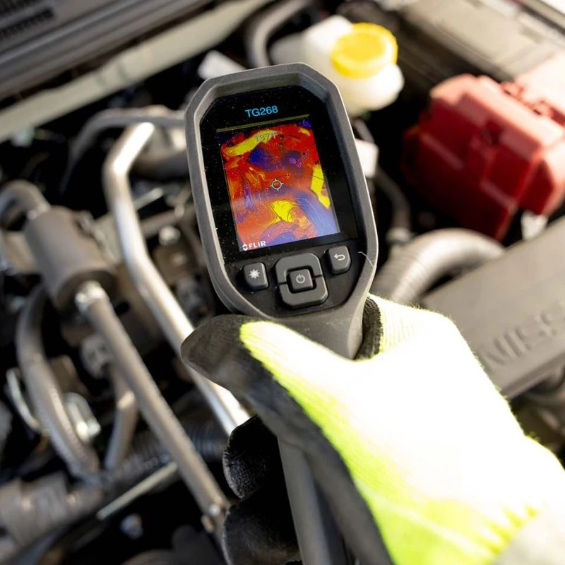 FLIR TG268 Infrarot-Thermometer -25 bis +400°C Schwarz, integriertes Display, LCD, 320 x 240 Pixel