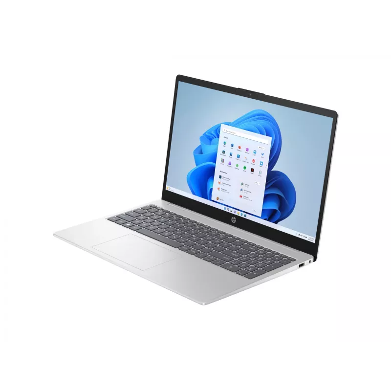 Laptop HP 15-fc0041ny — Ryzen 5 5625U, 15,6 Zoll FHD, 16 GB DDR4, 256 GB SSD, Vega 7, Windows 11, Natural Silver