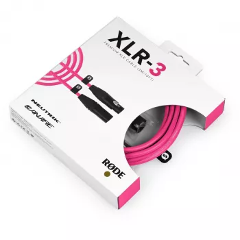 RØDE XLR3M-P Audiokabel 3 m XLR Pink