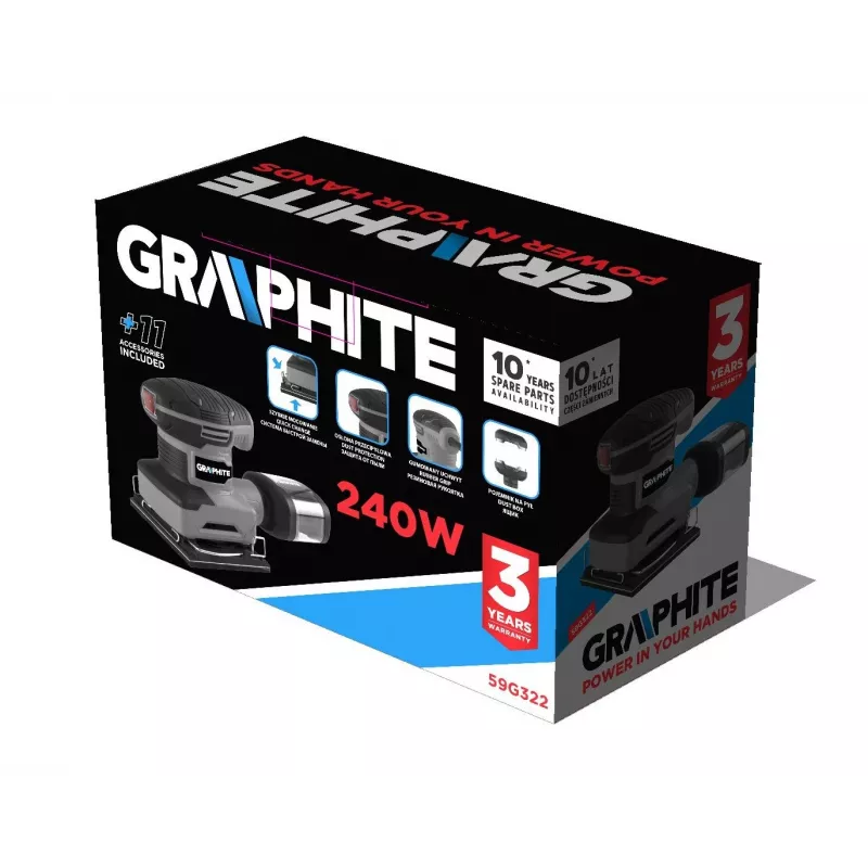 Graphite 59G322 Bodenpolierer/-schleifer
