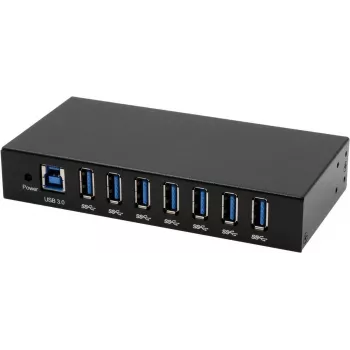 USB 3.0 Hub Exsys EX-11237HMS-2, 7 Ports, ESD-Schutz
