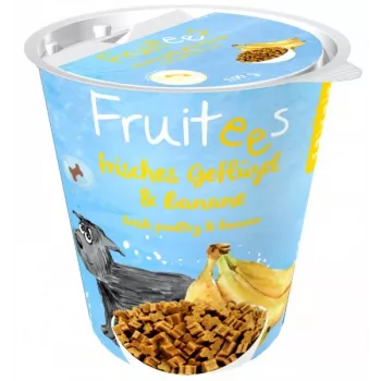 Fruitees 603500200 Hunde-/Katzenleckerei Banane, Geflügel 200 g
