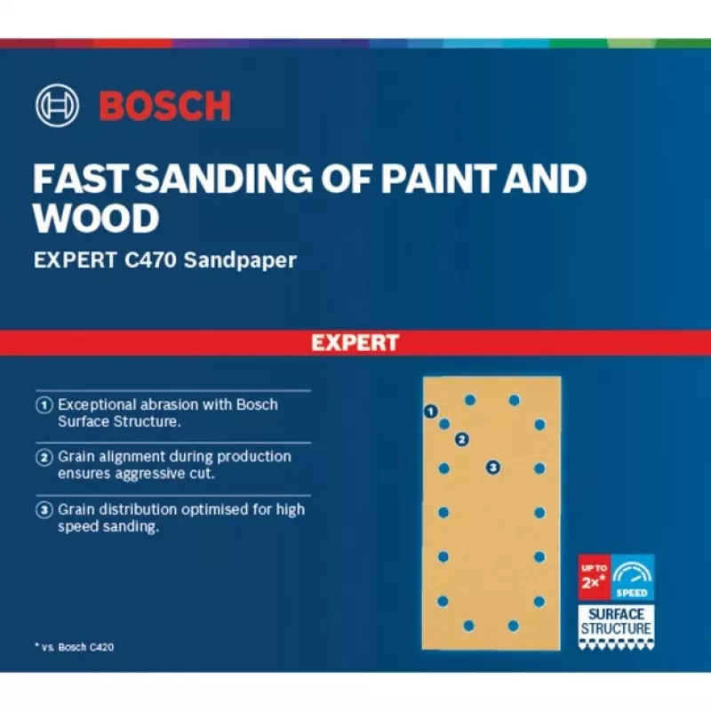 Bosch Expert C470 Schleifpapier