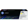 HP 128A Yellow Original LaserJet Tonerkartusche, 1300 Seiten, Gelb, 1 Stück