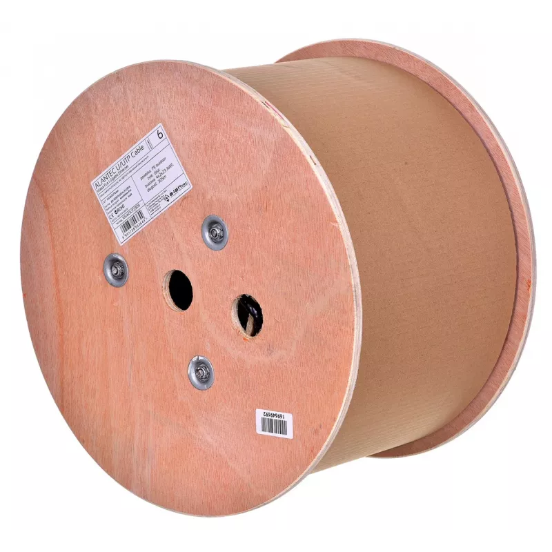 Alantec KIU6OUTZ305 Netzwerkkabel 305 m Cat6 U/UTP (UTP) Schwarz