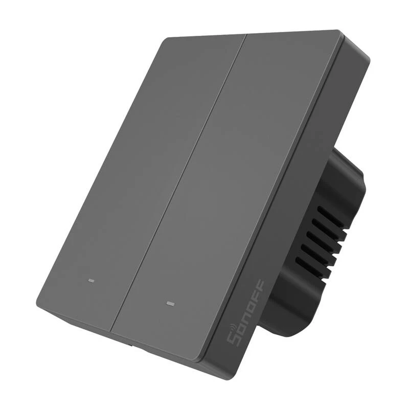 WLAN-Wandschalter Sonoff M5-2C-80, 2 Stromkreise, Modell M5-2C-80
