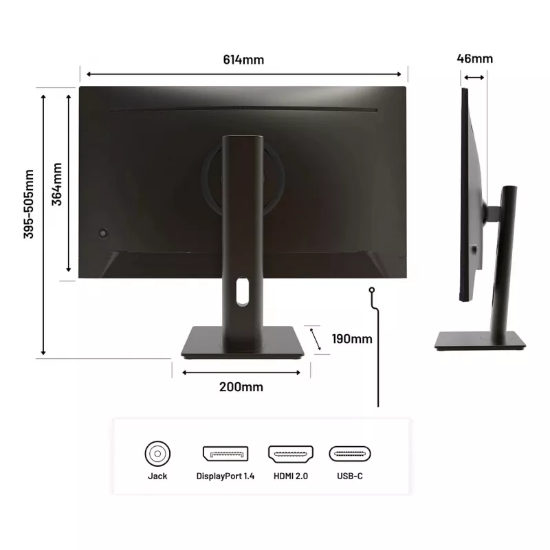 Japannext JN-IPS27FHDR-C65W-HSP Display