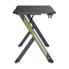NanoRS Gaming-Tisch LED-Hintergrundbeleuchtung 120x60cm RS10