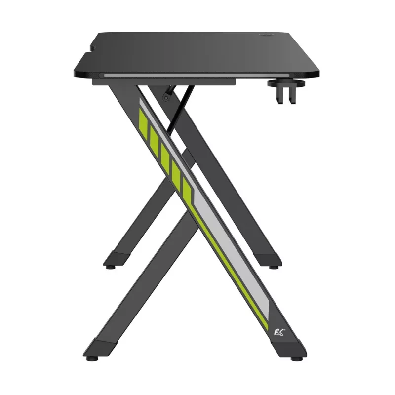 NanoRS Gaming-Tisch LED-Hintergrundbeleuchtung 120x60cm RS10