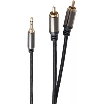 Audiokabel 3,5 mm 2 x Cinch ShiverPeaks BS20-32055