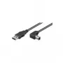 Wentronic Goobay USB 2.0 Hi-Speed Kabel, Schwarz, 0,5 m - USB 2.0-Stecker (Typ A) > USB 2.0-Stecker (Typ B) (93016)
