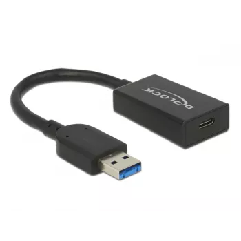 USB-Kabel DeLOCK 65698 USB 3.2 Gen 2 0,15 m USB A USB C Schwarz