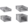 allit Aufbewahrungsbox ProfiPlus EuroStore L612, grau, 1 Stk.