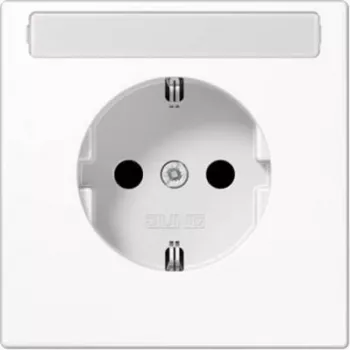 Jung 1-fach Einsatz Schutzkontakt-Steckdose Weiß LS1520N (LS1520N)