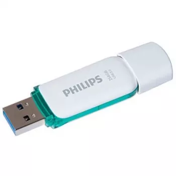 Philips FM25FD75B USB-Stick 256 GB USB Typ-A 3.2 Gen 1 (3.1 Gen 1) Türkis, Weiß